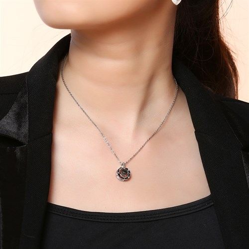 Dây Chuyền Hợp Kim Nữ AvaJi Đính Đá AVJ.N000085.00