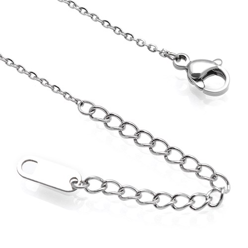 Dây Chuyền Hợp Kim Nữ AvaJi AVJ.N000087.00 Màu Bạc