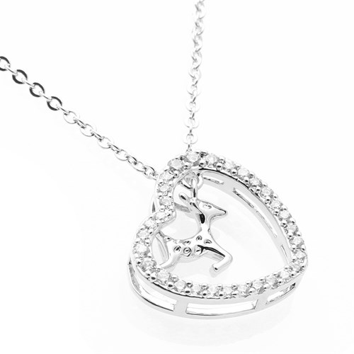 Dây Chuyền Hợp Kim Nữ AvaJi Đính Đá AVJ.N000127.00