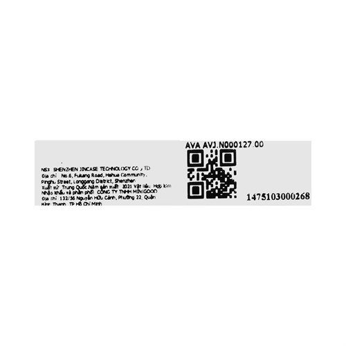 Dây Chuyền Hợp Kim Nữ AvaJi Đính Đá AVJ.N000127.00