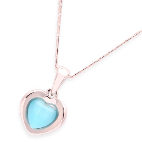 Dây Chuyền Hợp Kim Nữ AvaJi Đính Đá AVJ.N000129.00 Màu Vàng