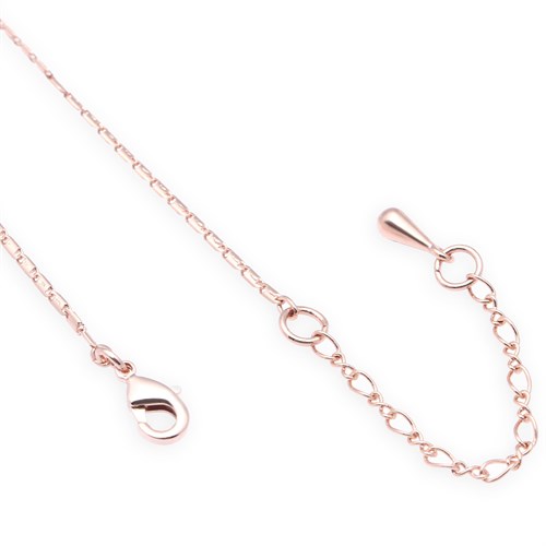 Dây Chuyền Hợp Kim Nữ AvaJi Đính Đá AVJ.N000129.00 Màu Vàng