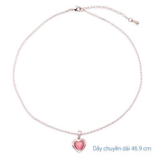 Dây Chuyền Hợp Kim Nữ AvaJi AVJ.N000130.00 Màu Vàng