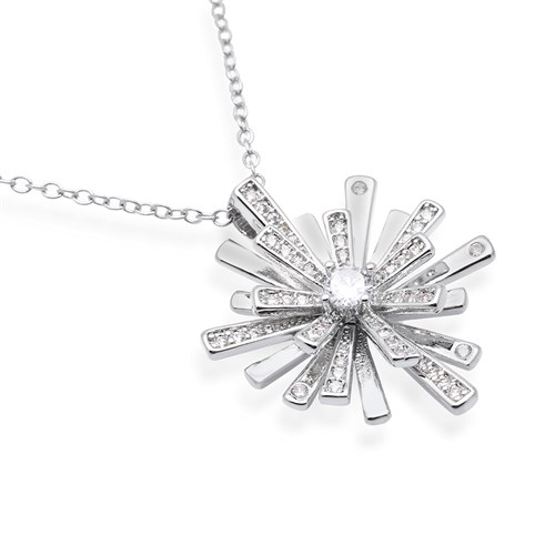 Dây Chuyền Hợp Kim Nữ AvaJi Đính Đá AVJ.N000138.00