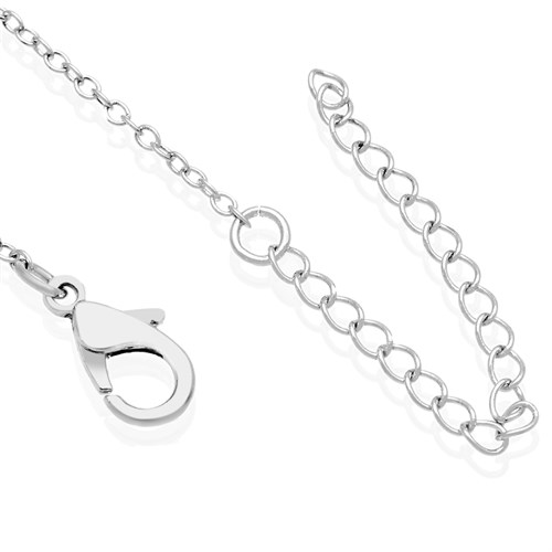 Dây Chuyền Hợp Kim Nữ AvaJi Đính Đá AVJ.N000138.00