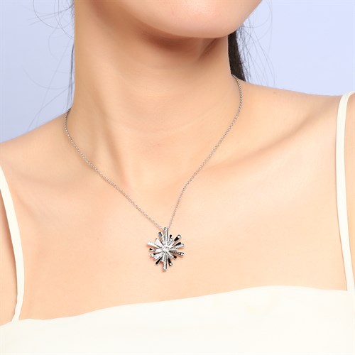 Dây Chuyền Hợp Kim Nữ AvaJi Đính Đá AVJ.N000138.00