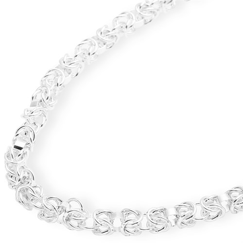 Dây Chuyền Hợp Kim Unisex AvaJi AVJ.N000141.00 Màu Bạc