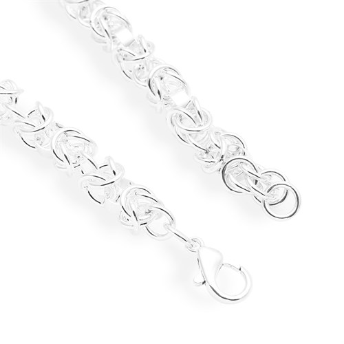 Dây Chuyền Hợp Kim Unisex AvaJi AVJ.N000141.00 Màu Bạc