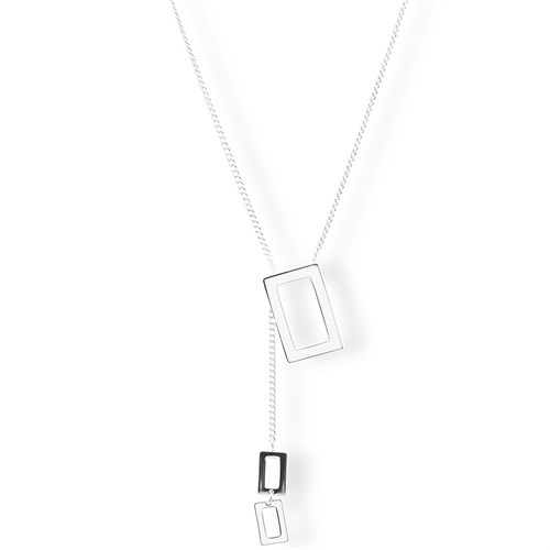 Dây Chuyền Hợp Kim Nữ AvaJi AVJ.N000142.00 Màu Bạc