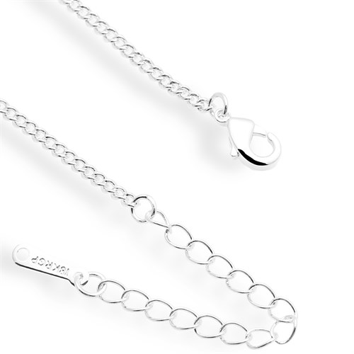 Dây Chuyền Hợp Kim Nữ AvaJi AVJ.N000142.00 Màu Bạc