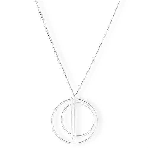 Dây Chuyền Hợp Kim Nữ AvaJi AVJ.N000143.00 Màu Bạc