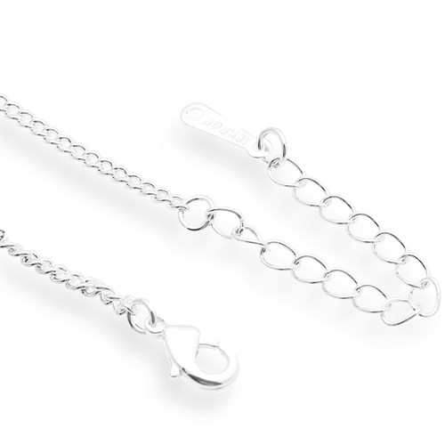 Dây Chuyền Hợp Kim Nữ AvaJi AVJ.N000143.00 Màu Bạc