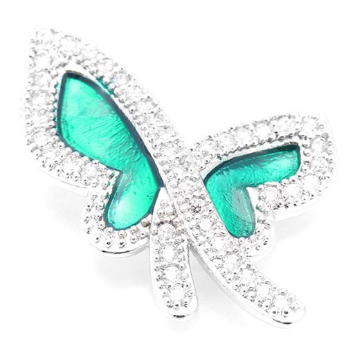 Mặt Dây Chuyền Hợp Kim Nữ AvaJi Đính Đá AVJ.P000006.00 Màu Bạc