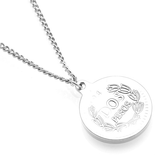 Dây Chuyền Hợp Kim Nữ AvaJi AVJ.N000001.00 Màu Bạc