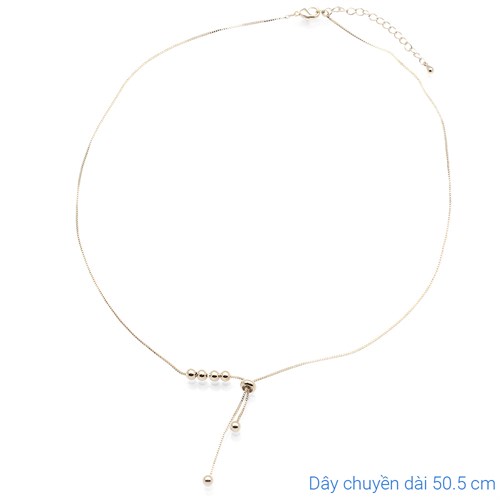 Dây Chuyền Hợp Kim Nữ AvaJi AVJ.N000004.00 Màu Vàng