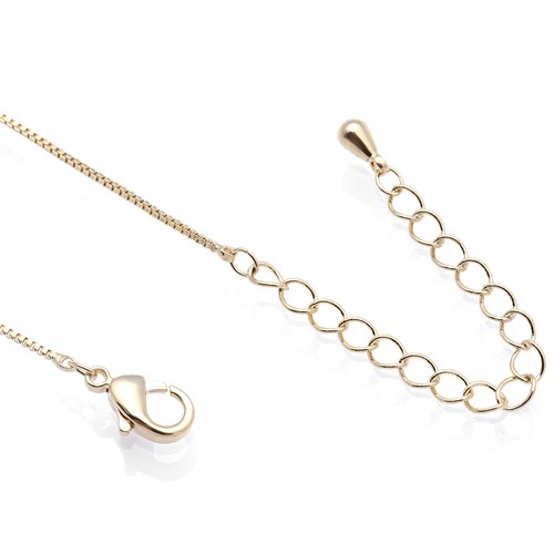 Dây Chuyền Hợp Kim Nữ AvaJi AVJ.N000004.00 Màu Vàng