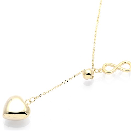 Dây Chuyền Hợp Kim Nữ AvaJi AVJ.N000008.00 Màu Vàng