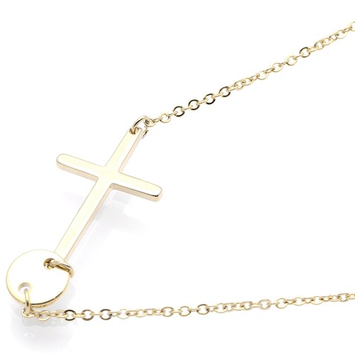 Dây Chuyền Hợp Kim Nữ AvaJi AVJ.N000010.00 Màu Vàng