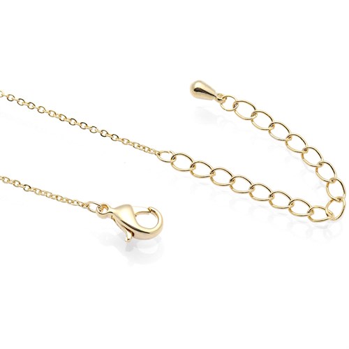 Dây Chuyền Hợp Kim Nữ AvaJi AVJ.N000010.00 Màu Vàng