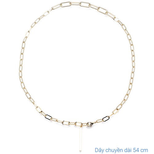 Dây Chuyền Hợp Kim Nữ AvaJi AVJ.N000016.00 Màu Vàng