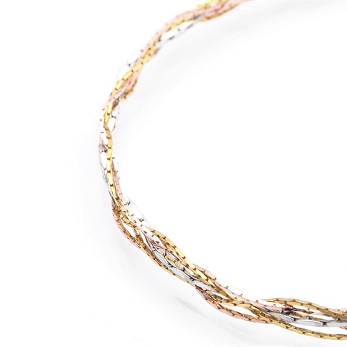 Dây Chuyền Bạc Nữ Mạ Vàng 18K AvaJi AVJ.N000159.00