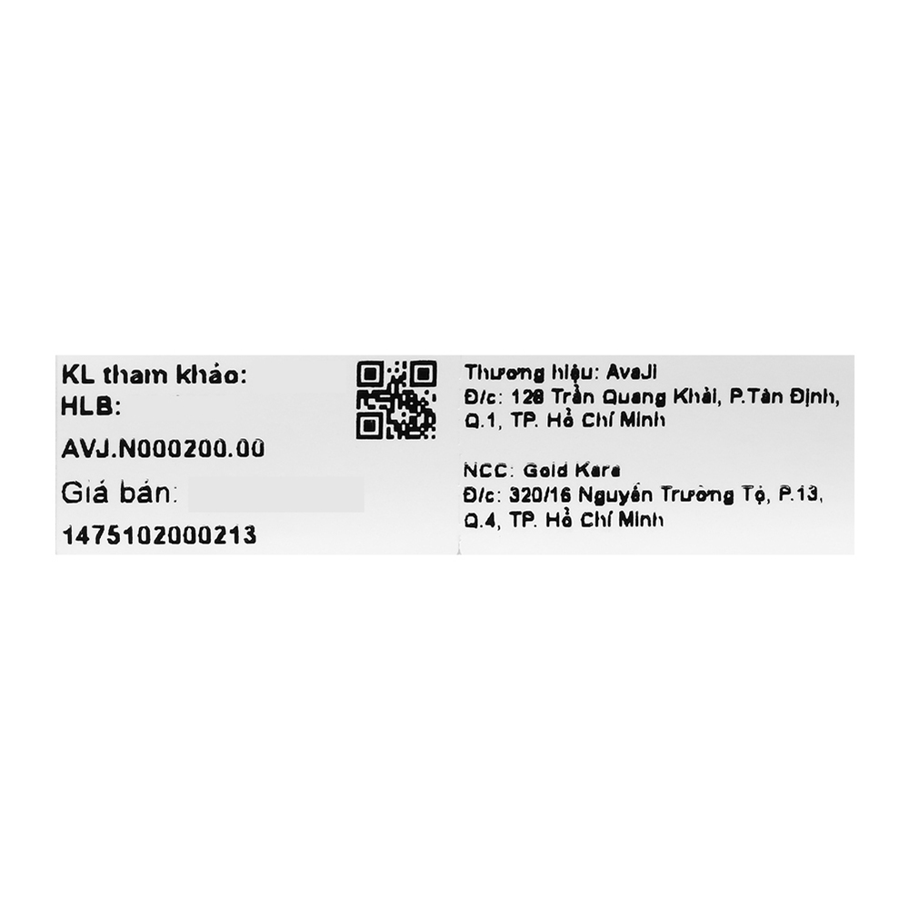 Dây Chuyền Bạc Nữ Mạ Vàng Trắng AvaJi AVJ.N000200.00 Màu Bạc