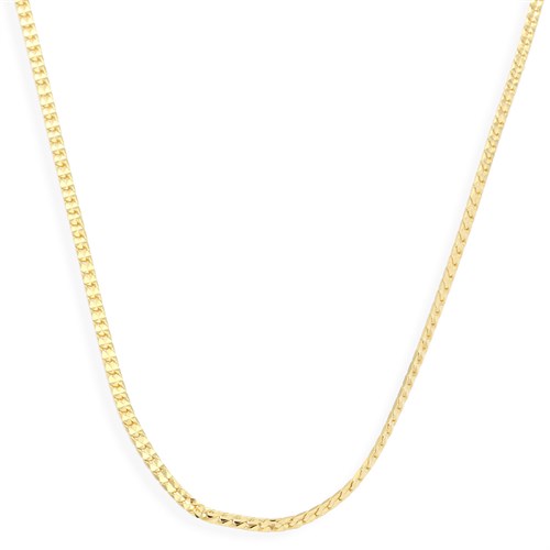 Dây Chuyền Bạc Unisex Mạ Vàng 18K AvaJi AVJ.N000219.00 Màu Vàng