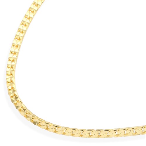 Dây Chuyền Bạc Unisex Mạ Vàng 18K AvaJi AVJ.N000219.00 Màu Vàng