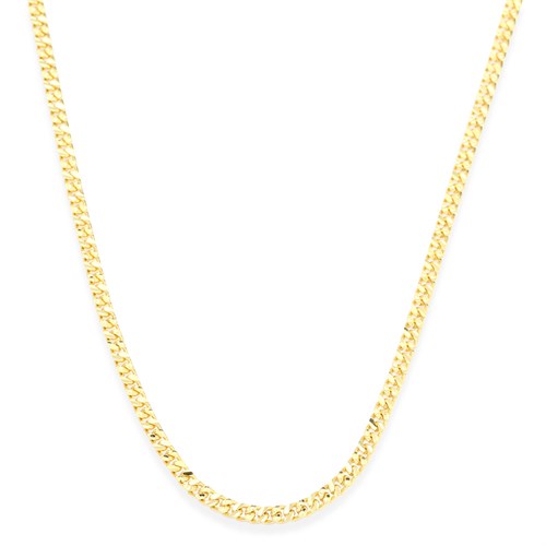 Dây Chuyền Bạc Unisex Mạ Vàng 18K AvaJi AVJ.N000221.00 Màu Vàng