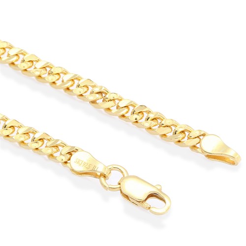 Dây Chuyền Bạc Unisex Mạ Vàng 18K AvaJi AVJ.N000221.00 Màu Vàng