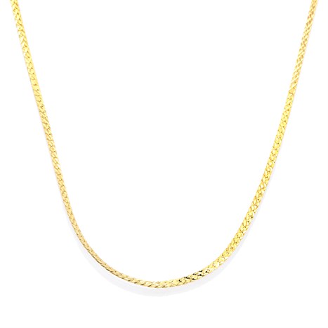 Dây Chuyền Bạc Unisex Mạ Vàng 18K AvaJi AVJ.N000223.00 Màu Vàng