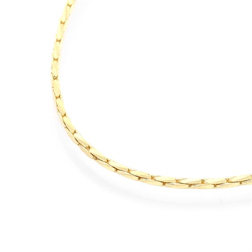 Dây Chuyền Bạc Unisex Mạ Vàng 18K AvaJi AVJ.N000228.00 Màu Vàng