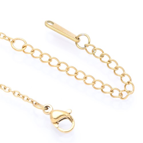 Dây Chuyền Hợp Kim Nữ Đính Đá AvaJi AVJ.N000353.00