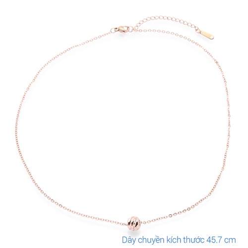 Dây Chuyền Hợp Kim Nữ Đính Đá AvaJi AVJ.N000361.00