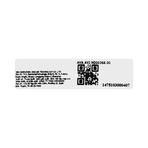 Dây Chuyền Hợp Kim Nữ Đính Đá AvaJi AVJ.N000366.00 Màu Vàng