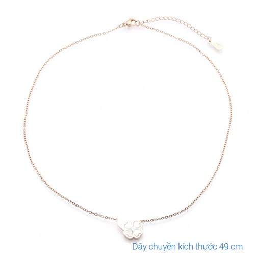 Dây Chuyền Hợp Kim Nữ Đính Đá AvaJi AVJ.N000374.00