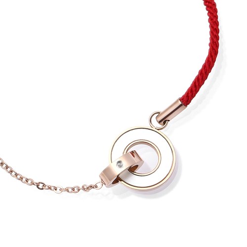 Vòng Tay Hợp Kim Nữ AvaJi AVJ.T000069.00 Màu Vàng