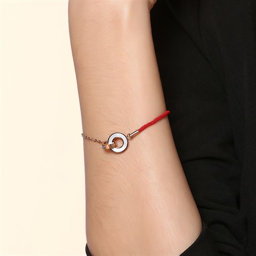 Vòng Tay Hợp Kim Nữ AvaJi AVJ.T000069.00 Màu Vàng