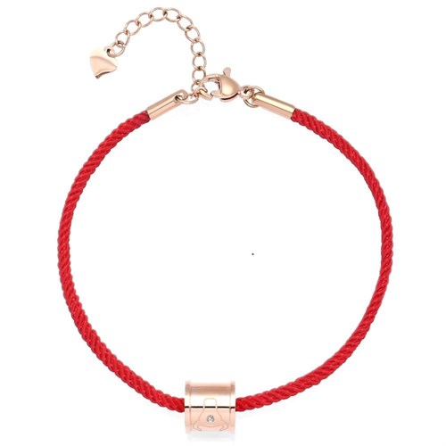 Vòng Tay Hợp Kim Nữ AvaJi AVJ.T000072.00 Màu Đỏ