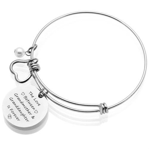 Vòng Tay Hợp Kim Nữ AvaJi AVJ.B000021.00 Màu Bạc