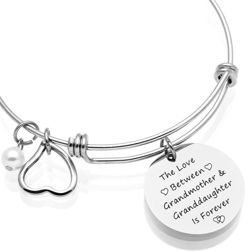 Vòng Tay Hợp Kim Nữ AvaJi AVJ.B000021.00 Màu Bạc