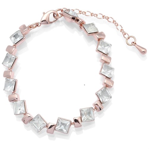 Vòng Tay Hợp Kim Nữ AvaJi AVJ.T000033.00 Màu Vàng Hồng