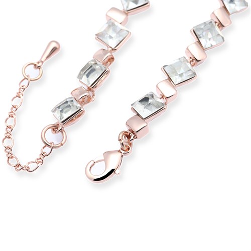 Vòng Tay Hợp Kim Nữ AvaJi AVJ.T000033.00 Màu Vàng Hồng