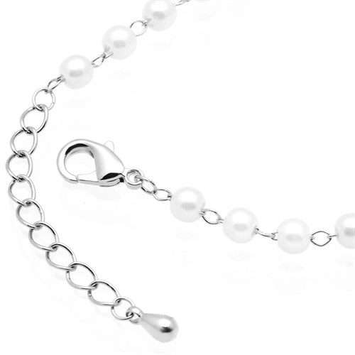 Vòng Tay Hợp Kim Nữ AvaJi Ngọc Trai AVJ.T000008.00