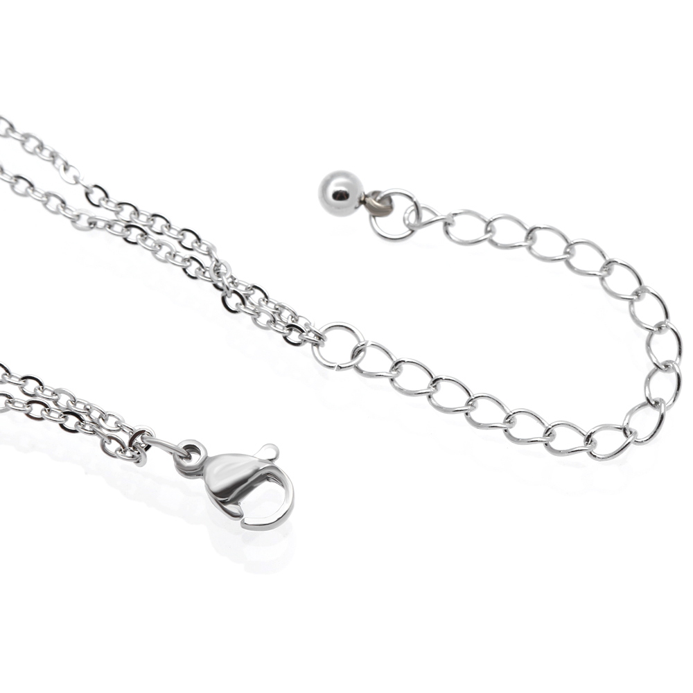 Lắc Tay Hợp Kim Nữ AvaJi AVJ.T000074.00 Màu Bạc