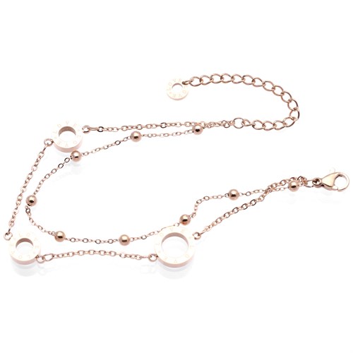 Lắc Tay Hợp Kim Nữ AvaJi AVJ.T000075.00 Màu Vàng