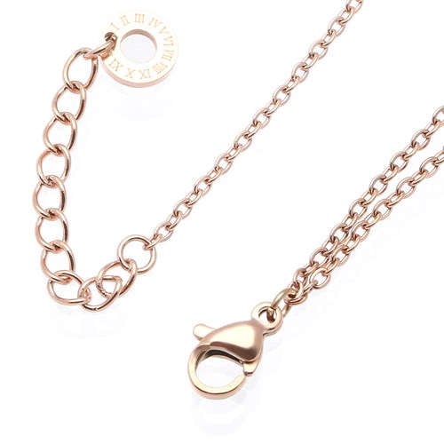 Lắc Tay Hợp Kim Nữ AvaJi AVJ.T000077.00 Màu Vàng Hồng