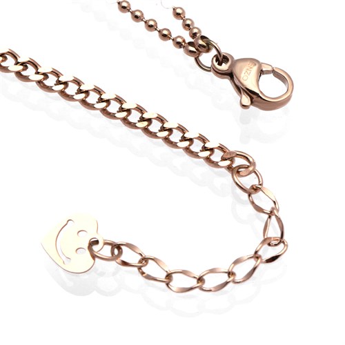 Lắc Tay Hợp Kim Nữ AvaJi AVJ.T000083.00 Màu Vàng