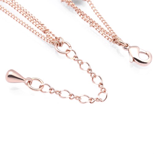 Lắc Tay Hợp Kim Nữ AvaJi AVJ.T000032.00 Màu Vàng Hồng