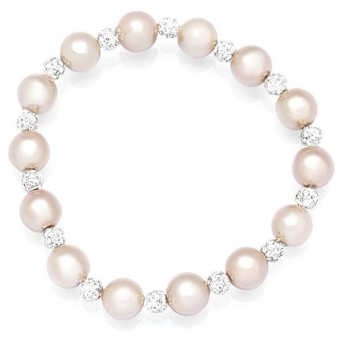 Lắc Tay Hợp Kim Nữ AvaJi AVJ.T000038.00 Màu Bạc